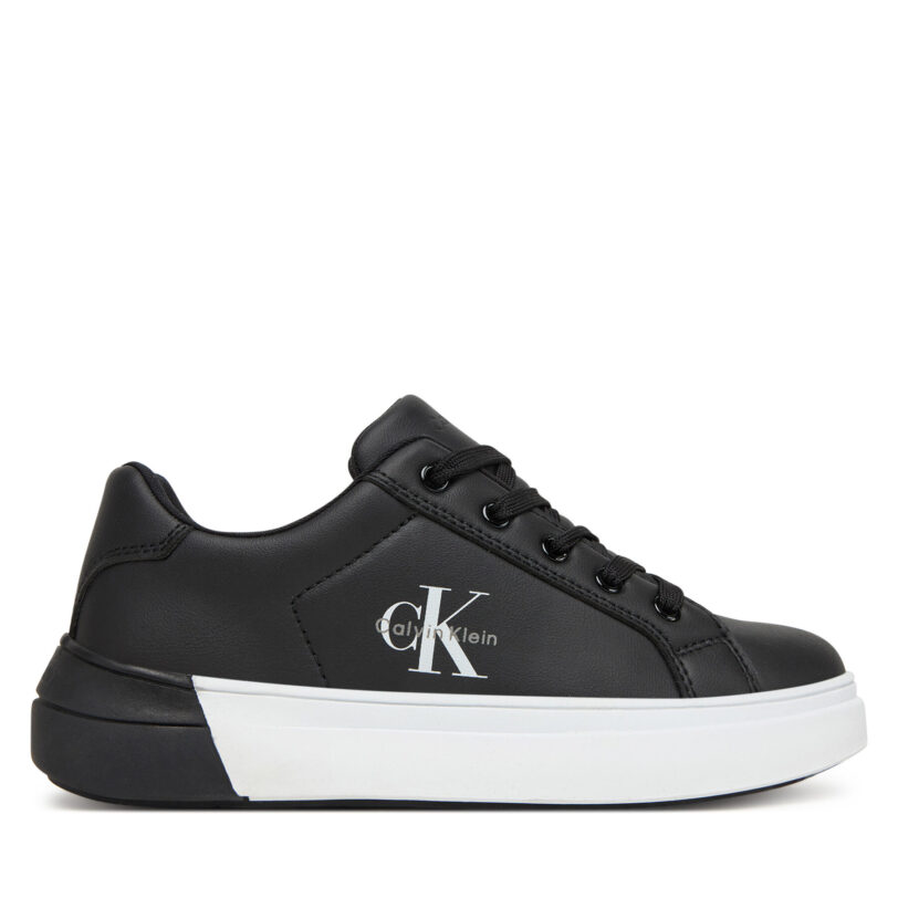 Сникърси Calvin Klein V3X9-83165-1355 D Черен цвят на ниска цена