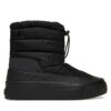 Сникърси Calvin Klein Vulc Flatf Snowboot Nylon Mix Mg YW0YW01977 Черен цвят на ниска цена