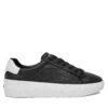 Сникърси Calvin Klein Vulc Lace Up Lth HW0HW02214 Черен цвят на ниска цена