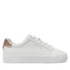 Сникърси Calvin Klein Vulc Lace Up Saff Fox W/Met Bt HW0HW02104 Бял цвят на ниска цена