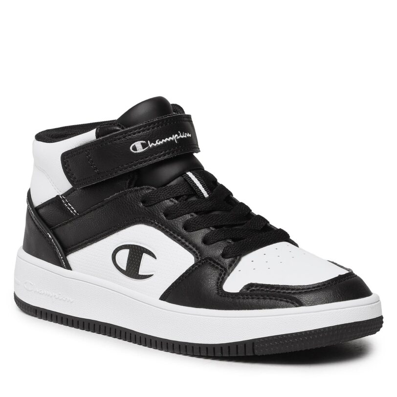 Сникърси Champion Rebound 2.0 Mid B Gs S32413-WW006 Черен цвят на ниска цена