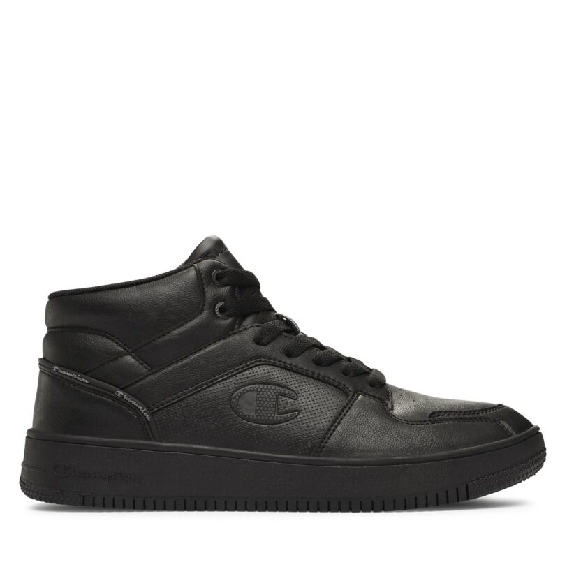 Сникърси Champion Rebound 2.0 Mid Mid Cut Shoe S21907-KK002 Черен цвят на ниска цена