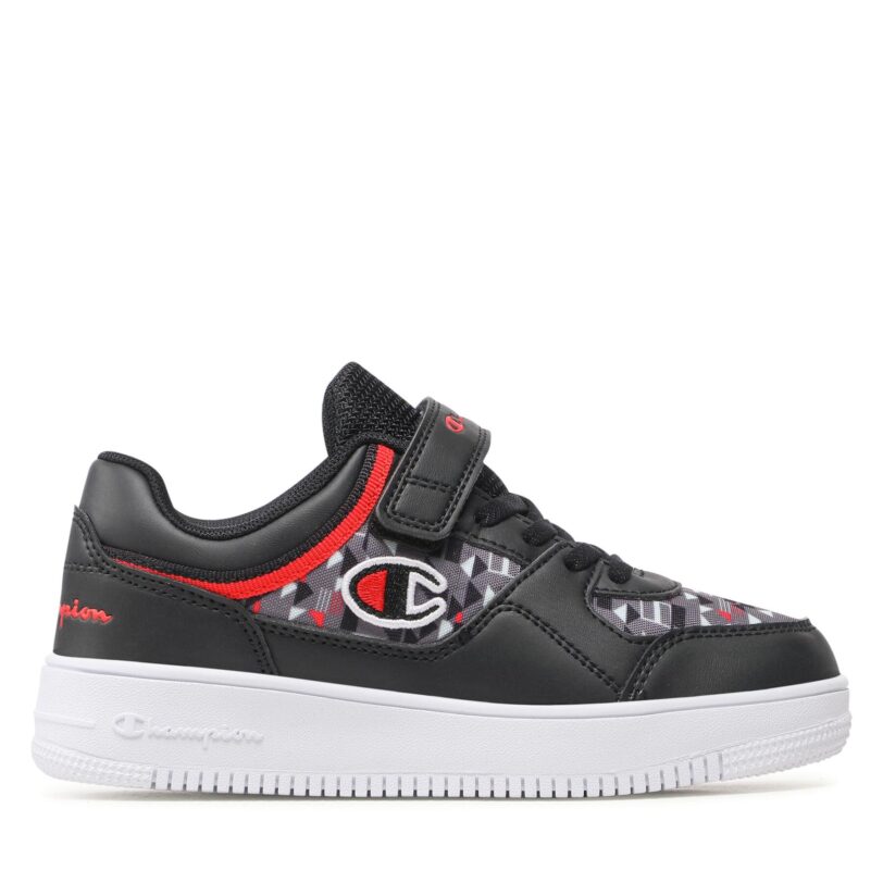 Сникърси Champion Rebound Graphic S32416-CHA-KK001 Черен цвят на ниска цена