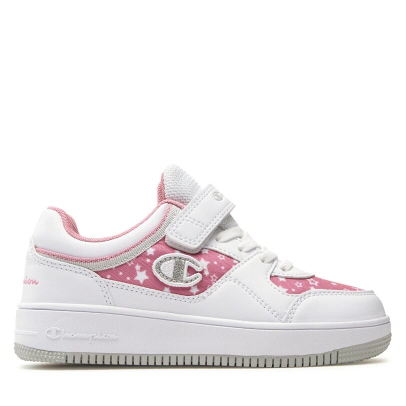 Сникърси Champion Rebound Graphic S32688-CHA-WW006 Бял цвят на ниска цена