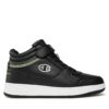 Сникърси Champion Rebound Mid Mid Cut Shoe S21904-KK004 Черен цвят на ниска цена