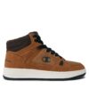 Сникърси Champion Rebound Mid Winterized Mid Cut S22131-YS008 Кафяв цвят на ниска цена