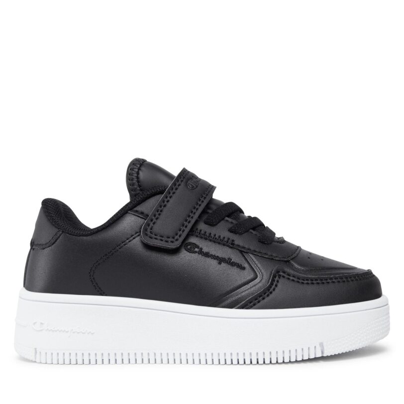 Сникърси Champion Rebound Platform Classic G Ps Low Cut Sh S32811-KK001 Черен цвят на ниска цена