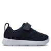 Сникърси Clarks Ath Flux T 261412696 Тъмносин цвят на ниска цена
