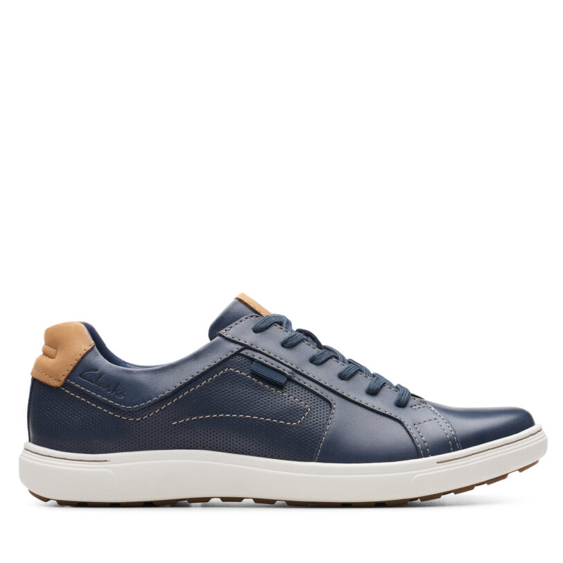 Сникърси Clarks Mapstone Lace 26176887 Тъмносин цвят на ниска цена