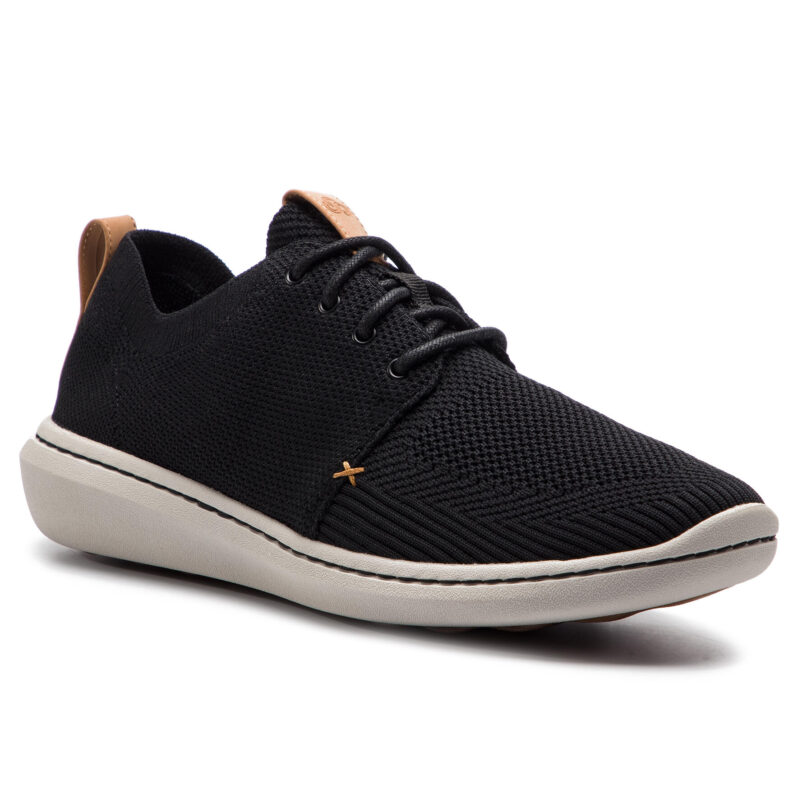 Сникърси Clarks Step Urban Mix 261381787 Черен цвят на ниска цена