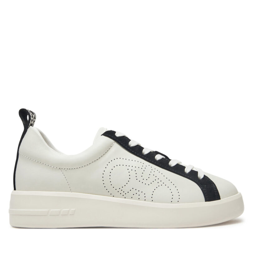 Сникърси Coccinelle Coccinellemonogram E4 RWR 24 01 01 Бял цвят на ниска цена