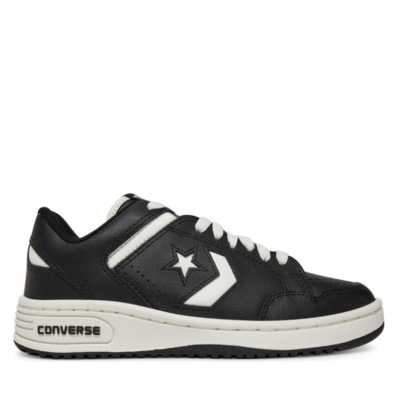 Сникърси Converse Converse Weapon Leather A11460C Черен цвят на ниска цена