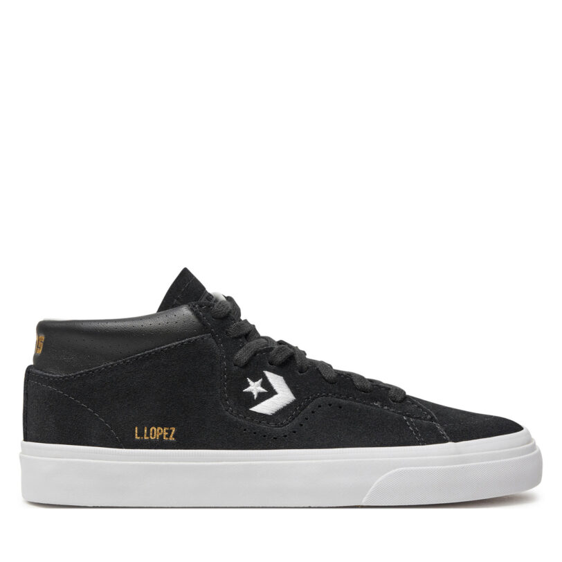 Сникърси Converse Louize Lopez Pro Mid 171331C Черен цвят на ниска цена