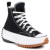 Сникърси Converse Run Star Hike Hi 166800C Черен цвят на ниска цена