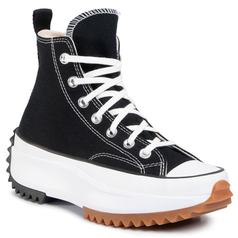 Сникърси Converse Run Star Hike Hi 166800C Черен цвят на ниска цена