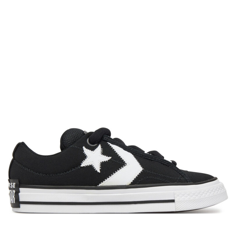 Сникърси Converse Star Player 76 Puff A11483C Черен цвят на ниска цена