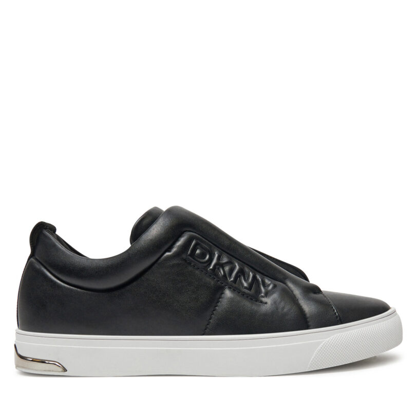 Сникърси DKNY Abelina K3464220 Черен цвят на ниска цена