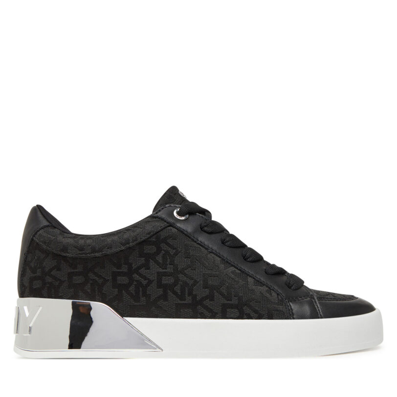 Сникърси DKNY K1507746 Черен цвят на ниска цена