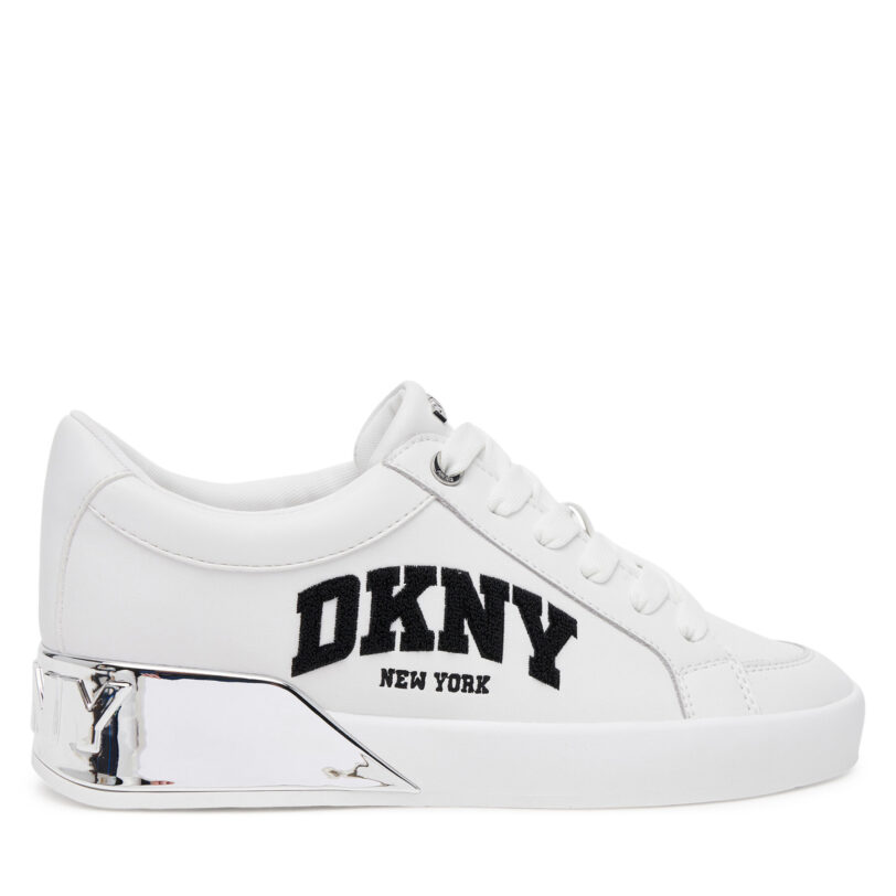 Сникърси DKNY K1558006 Бял цвят на ниска цена
