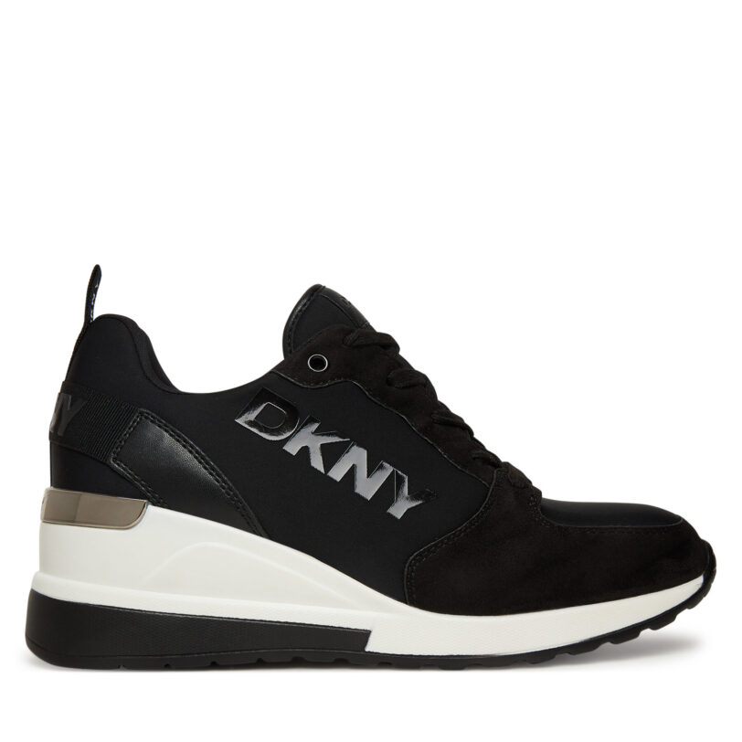 Сникърси DKNY K3502962 Черен цвят на ниска цена