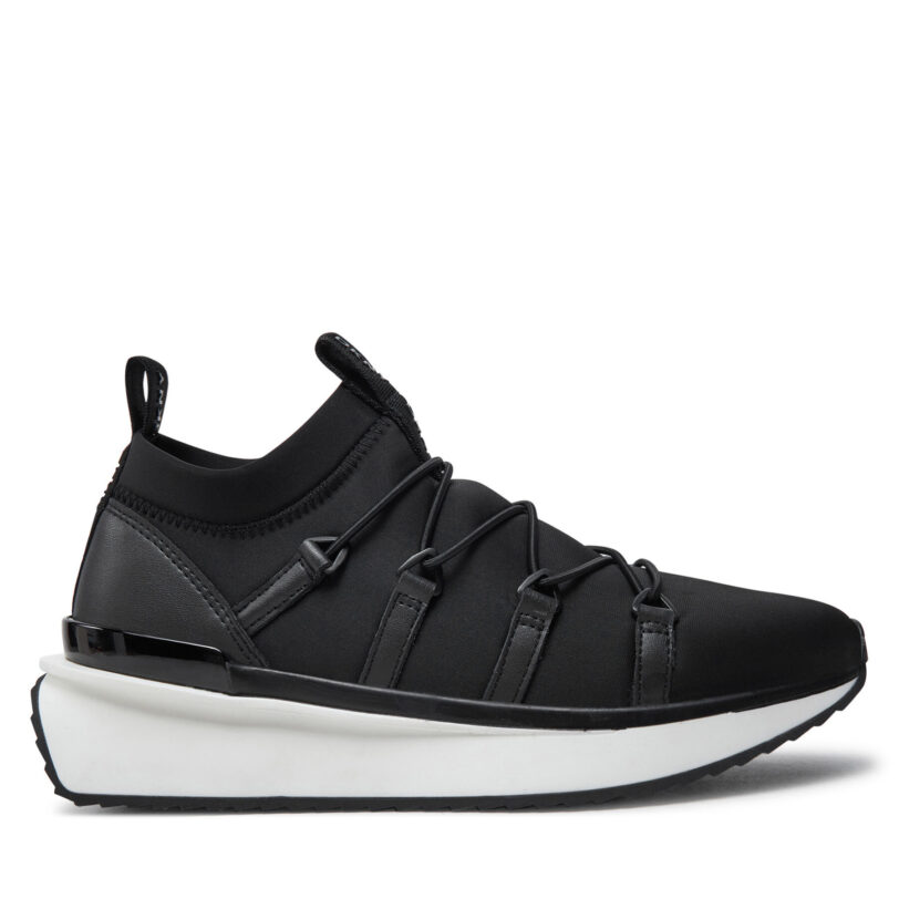 Сникърси DKNY K4451210 Черен цвят на ниска цена