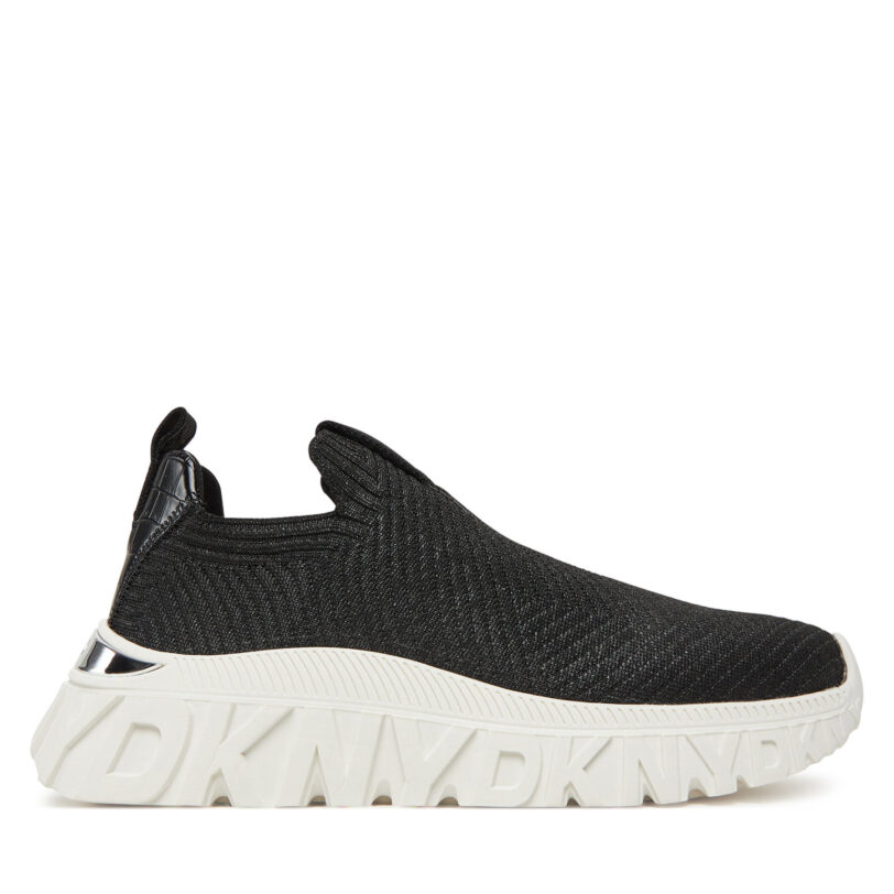 Сникърси DKNY Lafox K1531140 Черен цвят на ниска цена