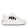 Сникърси DKNY Leon K1533693 Бял цвят на ниска цена