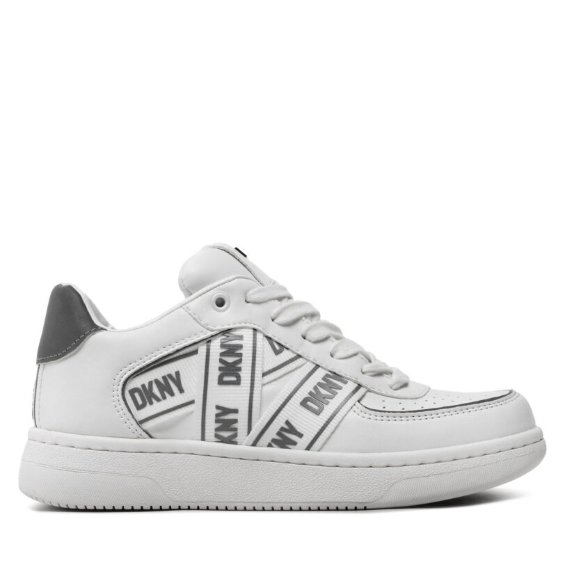 Сникърси DKNY OLICIA K4205683 Бял цвят на ниска цена