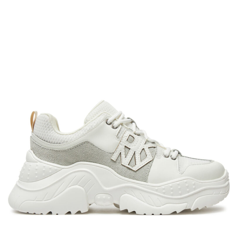 Сникърси DKNY Odella K3436984 Бял цвят на ниска цена