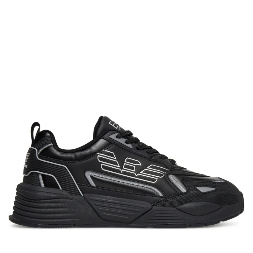Сникърси EA7 Emporio Armani 7X000306 AF18446 MC032 Черен цвят на ниска цена