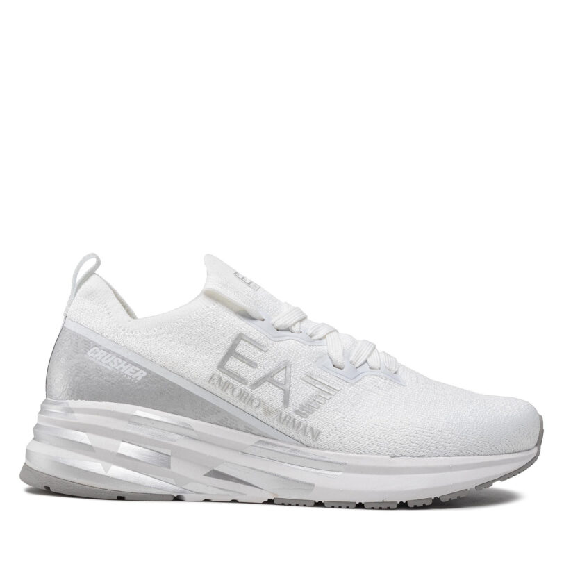 Сникърси EA7 Emporio Armani X8X095 XK240 M696 Бял цвят на ниска цена