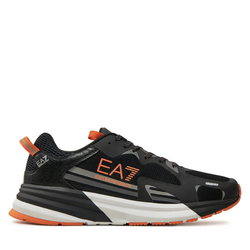 Сникърси EA7 Emporio Armani X8X156 XK360 U017 Черен цвят на ниска цена