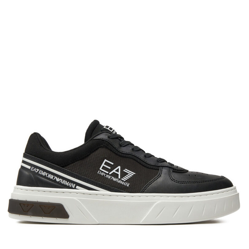 Сникърси EA7 Emporio Armani X8X173 XK374 N181 Черен цвят на ниска цена