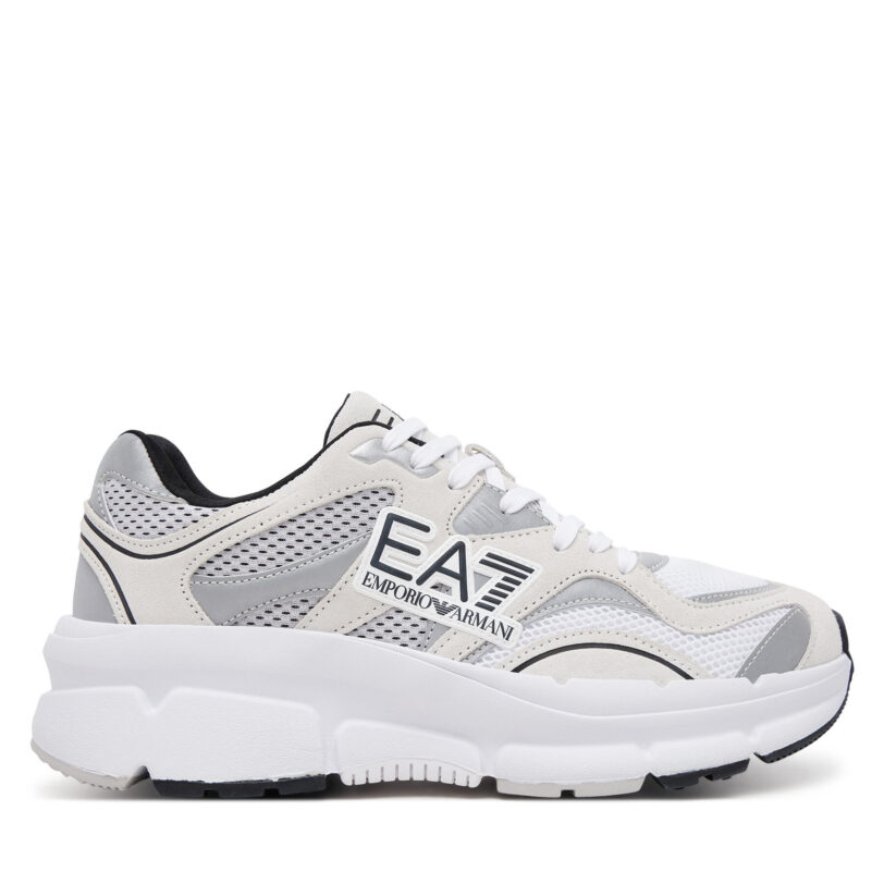 Сникърси EA7 Emporio Armani X8X237 XK425 T680 Бял цвят на ниска цена