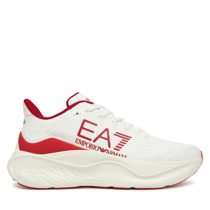 Сникърси EA7 Emporio Armani X8X245 XK442 N541 Бял цвят на ниска цена