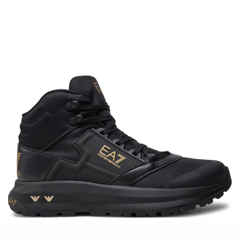 Сникърси EA7 Emporio Armani X8Z036 XK293 U428 Черен цвят на ниска цена