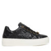 Сникърси Elisabetta Franchi Low Cut Lace Up F4A9-E0357-1251 D Черен цвят на ниска цена