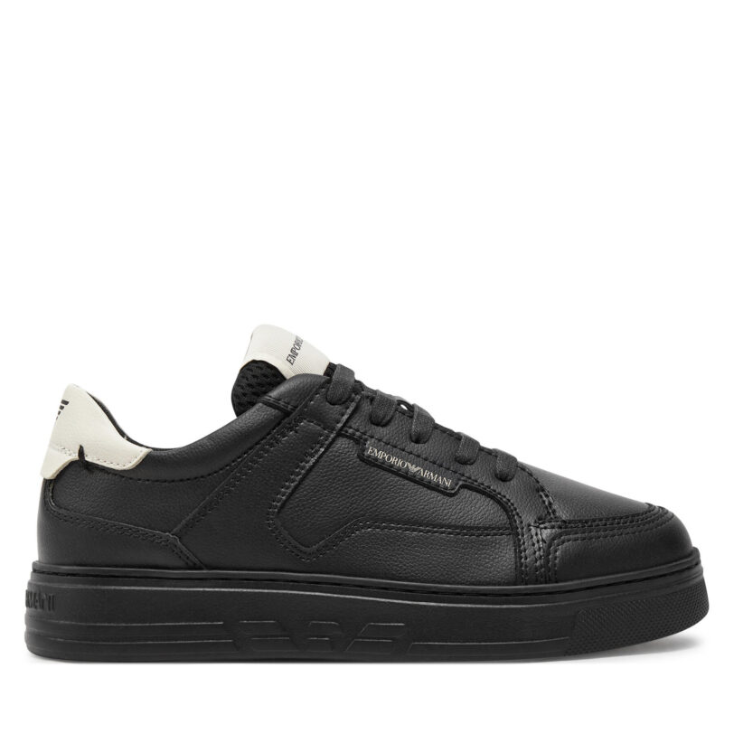 Сникърси Emporio Armani X4X568 XN162 U066 Черен цвят на ниска цена