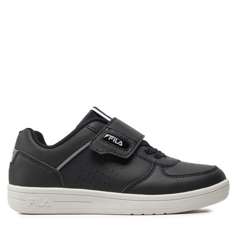 Сникърси Fila C. Court Velcro Kids FFK0120 Черен цвят на ниска цена
