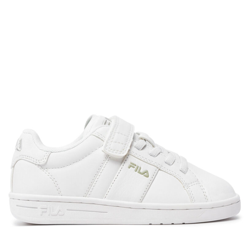 Сникърси Fila Crosscourt Line Velcro Kids FFK0184 Бял цвят на ниска цена
