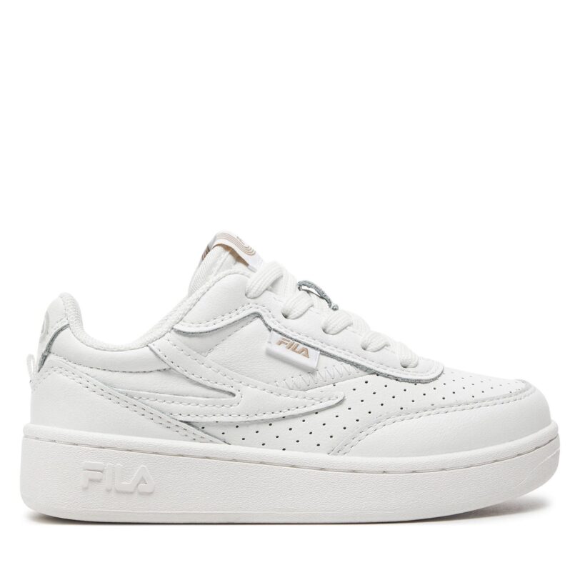 Сникърси Fila Fila Sevaro Kids FFK0159 Бял цвят на ниска цена