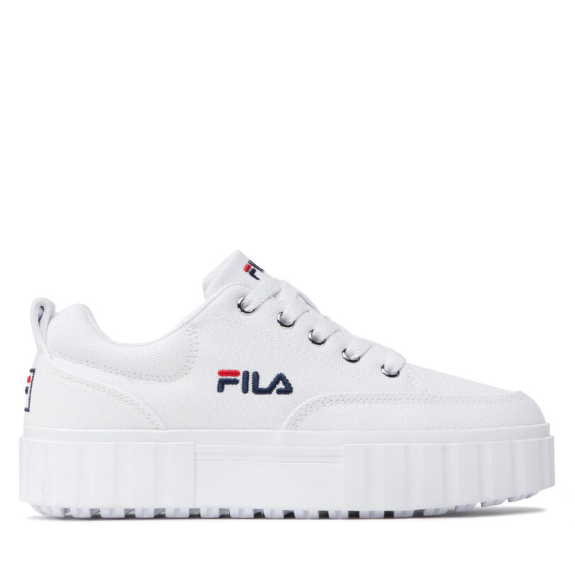 Сникърси Fila Sandblast C FFW0062.10004 Бял цвят на ниска цена