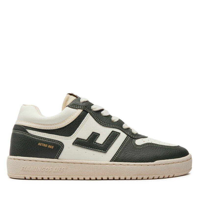 Сникърси Flamingos Life Retro 86s R8forpea Бял цвят на ниска цена