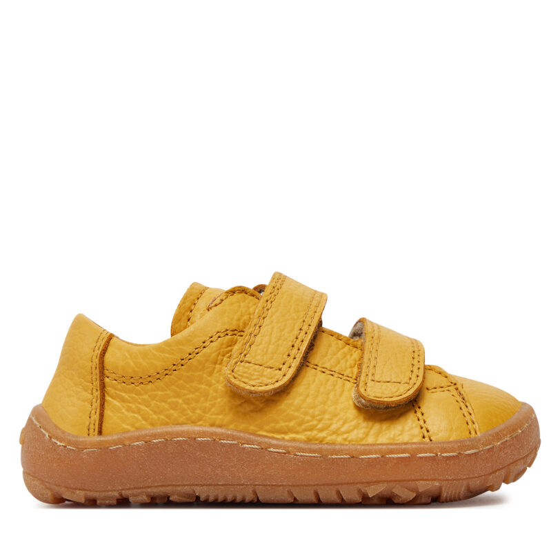 Сникърси Froddo Barefoot Base G3130240-6 M Жълт цвят на ниска цена