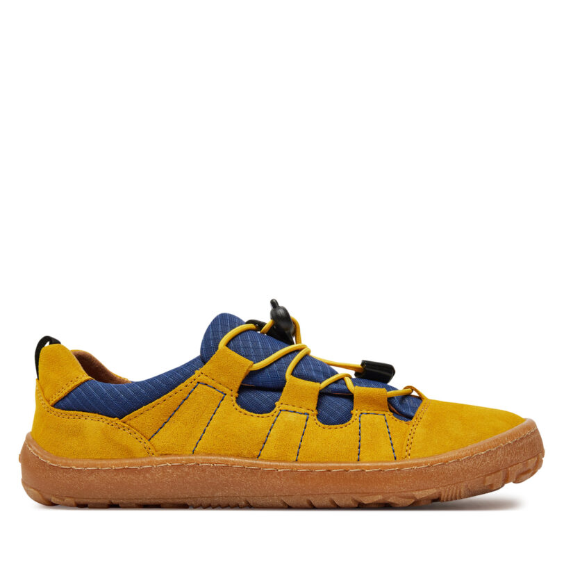Сникърси Froddo Barefoot Track G3130243-3 D Жълт цвят на ниска цена