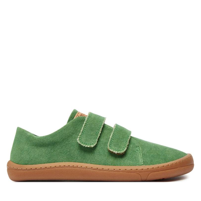 Сникърси Froddo Barefoot Vegan G3130248-1 DD Зелен цвят на ниска цена