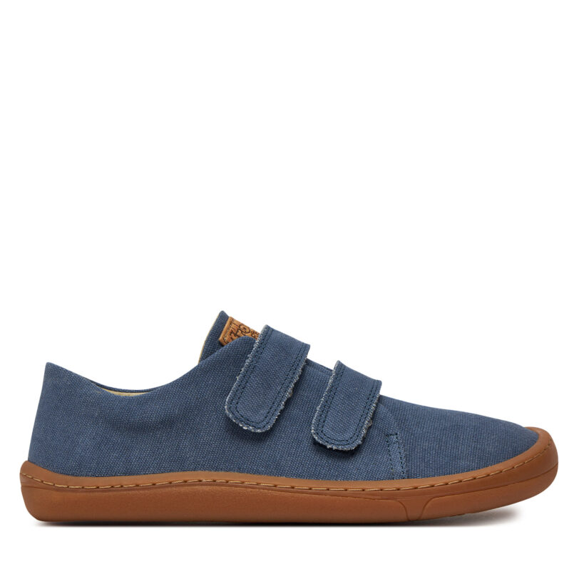Сникърси Froddo Barefoot Vegan G3130248 DD Син цвят на ниска цена