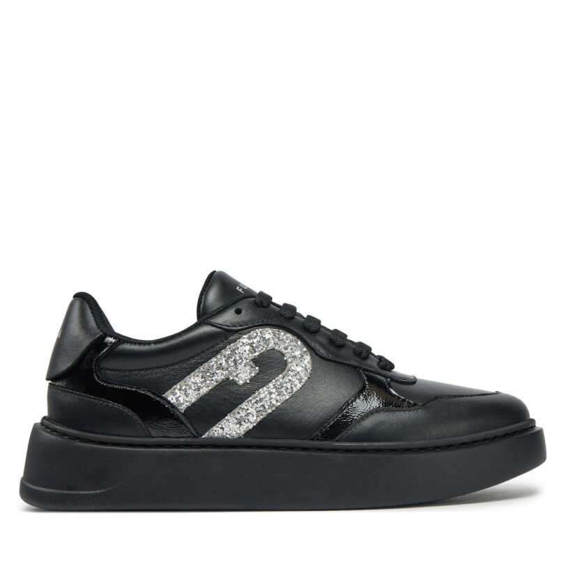 Сникърси Furla Sport Lace-Up Sneaker YI07SPT BX3727 OSI00 Черен цвят на ниска цена