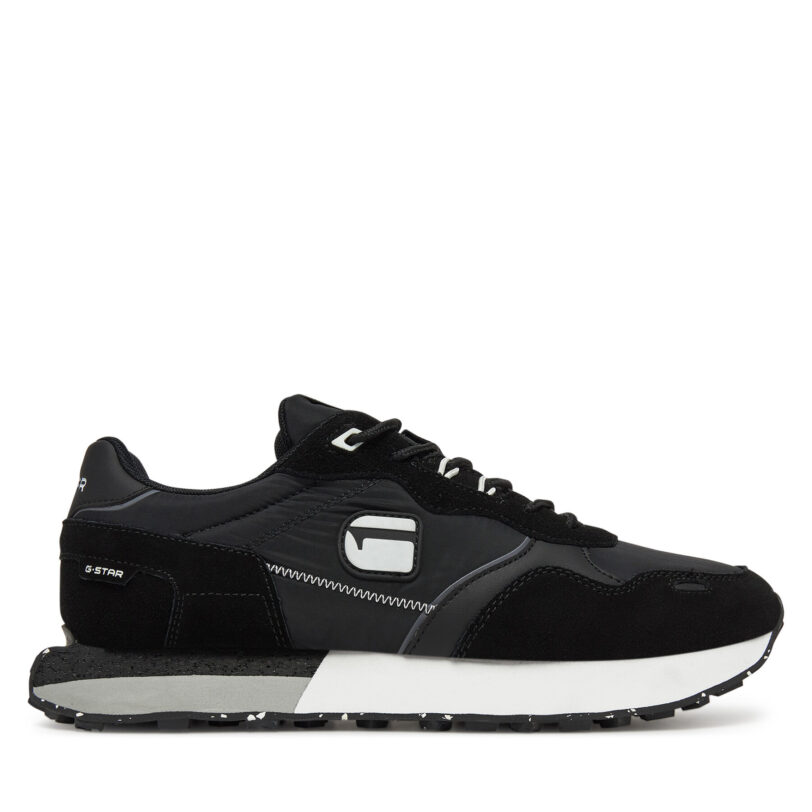 Сникърси G-Star Raw LEO-01-WE Черен цвят на ниска цена