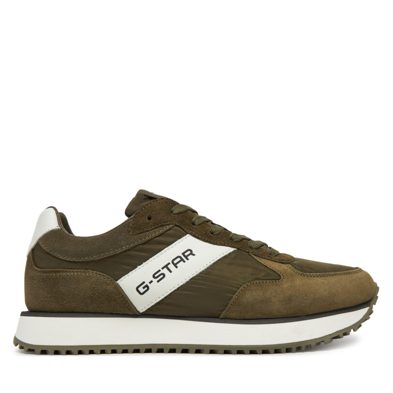 Сникърси G-Star Raw XAVIER-01-WE Каки цвят на ниска цена